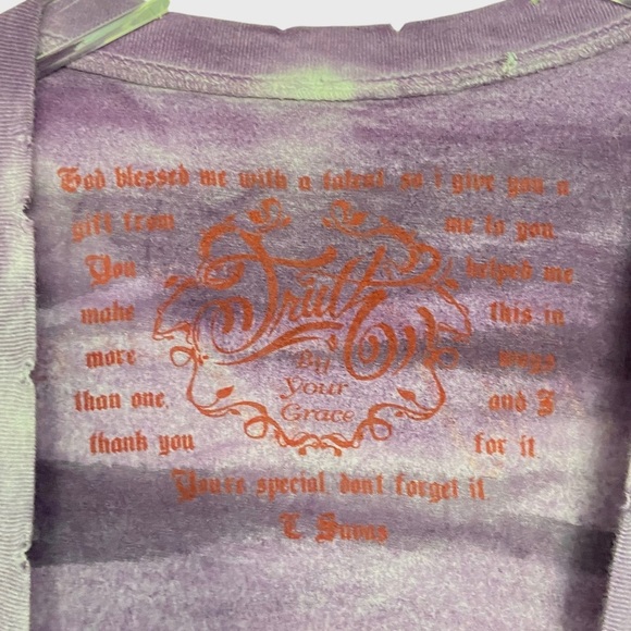 Truth. By Your Grace Purple Good Life Top Size Small - Picture 5 of 6